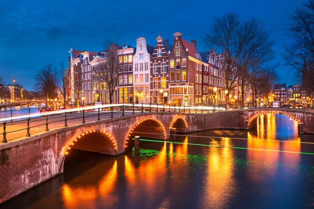 Amsterdam, Netherlands Bridges and Canals