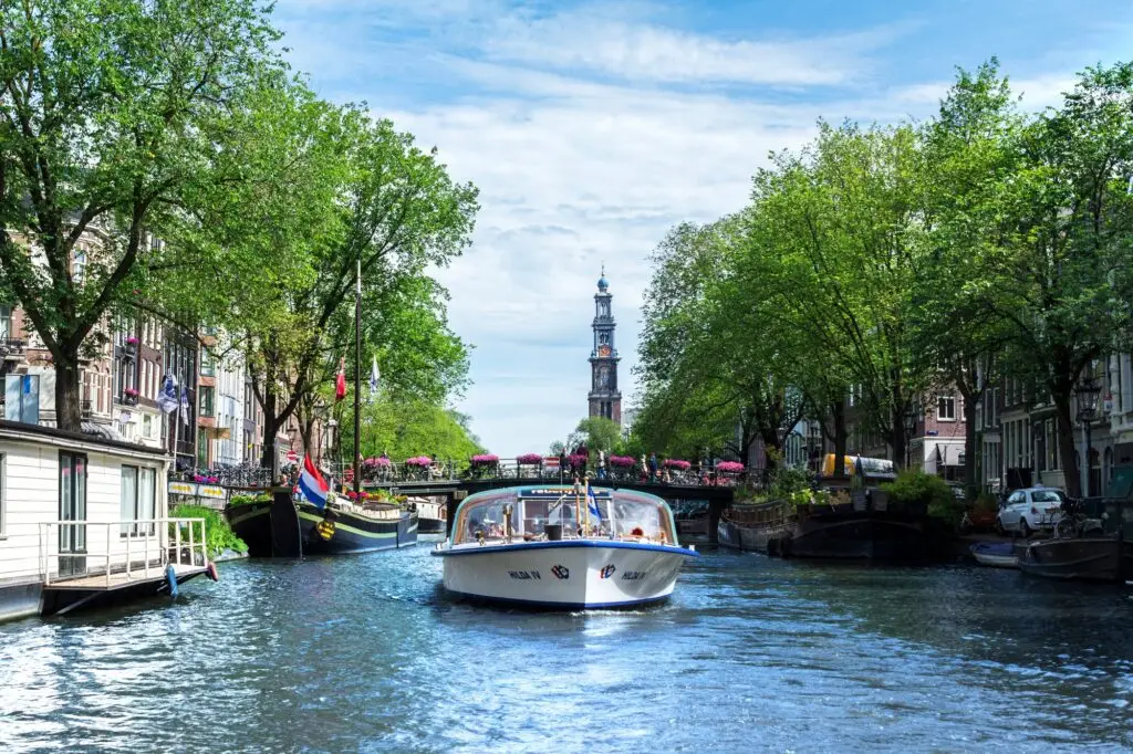 Canal Boat Tour in Amsterdam