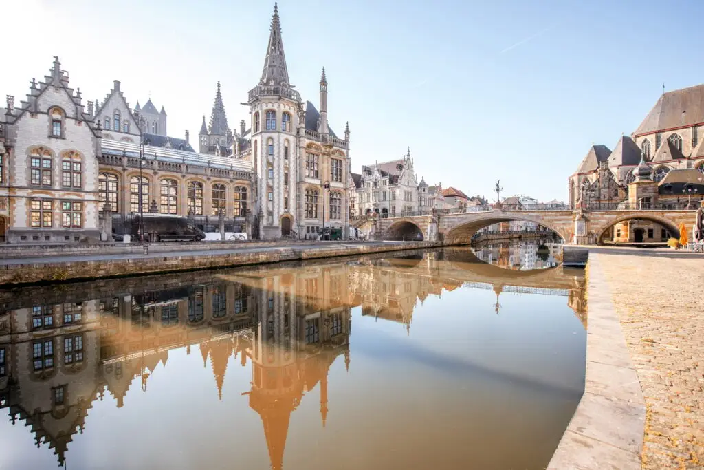 Gent city in Belgium