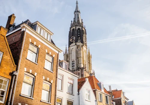 Delft city in Netherland