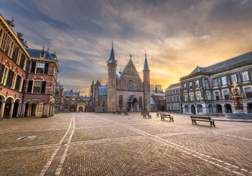 The Hague, Netherlands at the Ridderzaal The Hague, Netherlands at the Ridderzaal